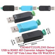 5-10Pcs USB to RS485 RS-485 Converter Adapter Serial Port Support Win7 XP Vista Linux Mac OS WinCE5.