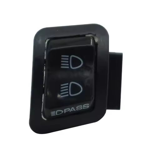 1PC Motorcycle Switch With High Low Beam Passing Light ABS Black For Wave110 RS150 Motorcycle Access