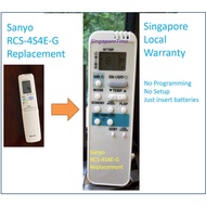 Sanyo RCS-4S4E-G Aircon Remote Control Replacement