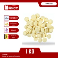 CALLEBAUT WHITE CHOCOLATE 1 KG SWEET WHITE CHOCOLATE/CALLEBAUT W2/CHOCOLATE CALLEBAUT