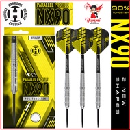 Harrows Dart Steel Tip Darts NX90 Parellel 90% Steel Tip Dart (22G 23G 24G)