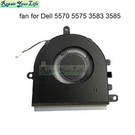 HL 07MCD0 Laptop CPU Cooling fan Cooler for Dell Inspiron 15 5570 5575 3583 3584 3585 5593 3533 P75F