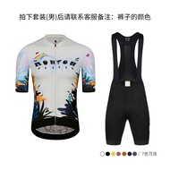 Monton maiten Quần Áo Đạp Xe tay ngắn cho phim hoạt hình nam nữ chống nắng mùa hè mới đi xe đạp thoá