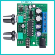 KOKO 12V Powereds 3 Channel Sound Amplifiers Circuit Board Enhanceds Low Frequency Performances