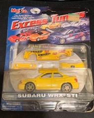 絕版 1:43 Subaru Impreza WRX STI GC8 Excess Tuner - Maisto 1/43 改裝 非Tomica 22B GD8 Ebbro Kyosho Mark43