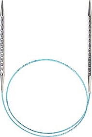 addi Rocket2 [Squared] Circular Knitting Needles - 60 Inch, US 8 (5.0mm)