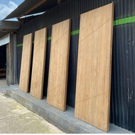 PINTU KAYU JATI MODEL BLOK MOTIF SEDERHANA 141