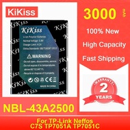 Rechargeble Mobile Phone Battery NBL-43A2500 For TP-Link Neffos C7S TP7051A TP7051C