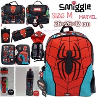 Smiggle Marvel Spiderman Boys Bag/Smiggle Spiderman Hodie Backpack/Spiderman Boy School Backpack