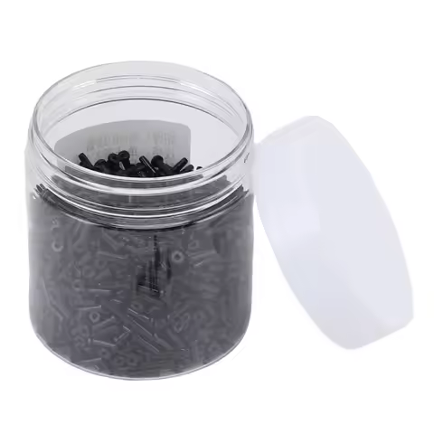 Badminton Racket Eyelets Grommets Badminton String Protector 6.8x2.1mm for Repair Single Tube Badmin