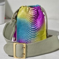 蟒蛇皮包，蛇皮包，蟒蛇皮手拿包