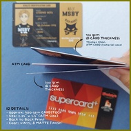 ✹ ╯ ∦ Haikyuu | MSBY-ADLERS ID Photocard Series