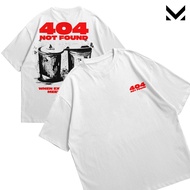 MOZZA.IND - SHORT SLEEVE T-SHIRT - 404 NOT FOUND T-SHIRT - STREETWEAR DISTRO CLOTHES - REGULAR TSHIR