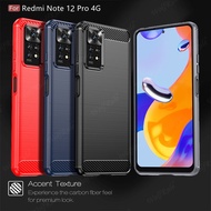 For Redmi Note 12 Pro 4G Cover Case For Xiaomi Redmi Note 12 Pro 4G Capa Bumper Soft TPU For Cover Redmi Note 12 Pro 4G Fundas