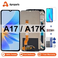 Original LCD For OPPO A17 A17K CPH2477 CPH2471 Display Touch Screen Digitizer Assembly Replacement
