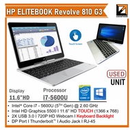 HP EliteBook Revolve 810 G3 Core i5/i7(5th GEN) 11.6" inch Multi-Touch 2-in-1 Laptop  WINDOWS 10