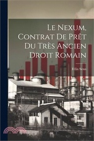 77025.Le Nexum, Contrat de Prêt du Très Ancien Droit Romain