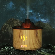 3D Volcano Aroma Diffuser Air Humidifier เครื่องกระจายความหอมเครื่องเพิ่มความชื้นในอากาศ LED Aroma Lamp Aromatherapy Aroma essential oil