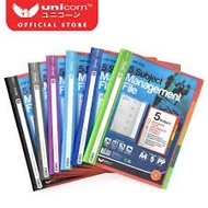 Unicorn PP 5 Subject Index Divider Management File UMF-819A Asst