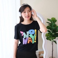 NO WAY TWISTED TOP/ GYM TOP / SPORTS TOP GYM CLOTHES