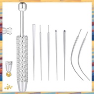 [L M Q N] Piercing Kit Ear Piercing Kit Piercing Ball Grabber Tool