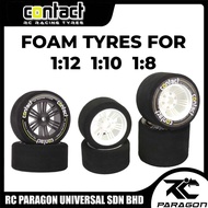Schumacher Contact RC Racing Foam Tyres for 1/10 1/8 1/12 Tire Tyres Wheel
