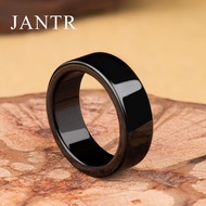 Black Jade Ring Jade Ring Men's Natural A Goods Jade Ring Black Jade Ring Men's Wide Jade Ring Ring