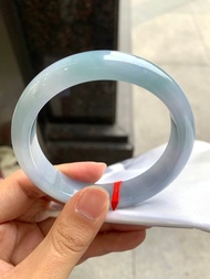 冰種 天然翡翠 緬甸 A玉 玉鐲 • 冰種藍紫翡翠福鐲