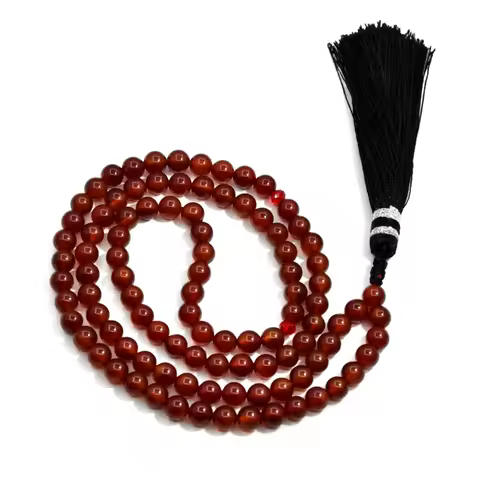 Wholesale Muslim Taisbyha agate 99/100 rosary 8mm Dark Red agate ball Wire tassel counter Crimson ag