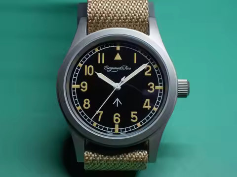 【Escapement Time】VH31 Quartz Movement Watch Sapphire 38mm Case Waterproof 100M Super luminous