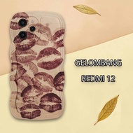 HP Xiaomi Redmi 12 Wave Softcase - Phone Case - Xiaomi Redmi 12 Wave - External.Acc - Aesthetic Moti