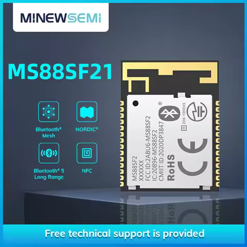 MS88SF2 Ultra-low Power Wireless BLE 5.0 Module Based On nRF52840 SoCs Offers The Perfect Solution f
