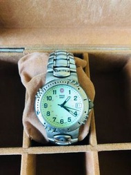 Victorinox Swiss Army vintage watch 10bar water resistant victorinox  防水錶 鋼錶帶