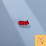 XHsubJoinMini Music MF Doom Enamel Pins Hip Hop Rapper Brooch Singer Lapel Pin Creative