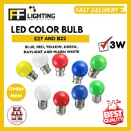 FFL LED LED COLOR BULB 3W E27 &B22