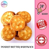 【SNACK】Julie's Peanut Butter Sandwich/ Kacang Butter Biskut Butter Cookies/Biskut Peanut Butter/ Pea