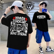 Youth T-shirts for Lost Youth / Distro T-shirts for Lost Youth Boys Strong Men's Clothing/ LocalWani