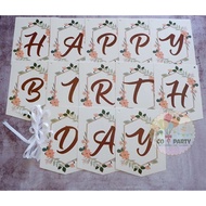 BUNTING FLAG ADULT BIRTHDAY BANNER FLAG DECORATIONS