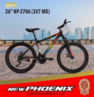 Sepeda Gunung MTB New Phoenix ukuran 24 Inc