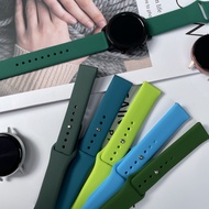 2 ️ Silicone watch Strap Solid Color 20 MM Compatible With smart DT96 DT88PRO Gt2 Applicable To Xiao