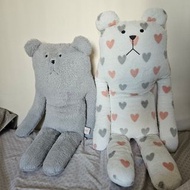 Craftholic奸夫公仔CRAFTHOLIC 可愛毛絨玩具兔熊布娃娃女生睡覺抱枕公仔女孩安撫玩偶