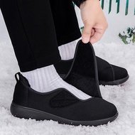 Winter Fleece Lined Shoes - Comfortable Design for Elderly with Wide Feet & Swelling | Perfect Walki