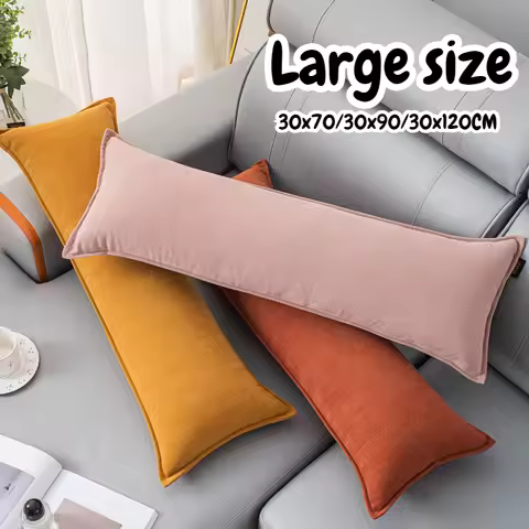 30x70/30x90/30x120CM Rectangle Throw Pillow Cover Nordic Simple Waist Cushion Cover Decor Home Decor