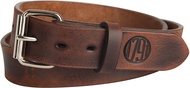 Gun Belt - Gun Holster Belt - Heavy Duty 14 oz Leather Gun Belt. EDC Belt