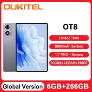 Oukitel OT8 4G Tablet 11 Inch FHD+ Display 6GB RAM 256GB ROM 8800mAh Android 13 Tablets 13MP Rear Ca