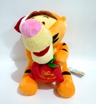 Boneka Tigger Winnie The Pooh Original Disney Christmas Edition