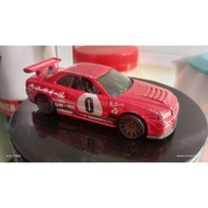 Hotwheels nissan skyline r34