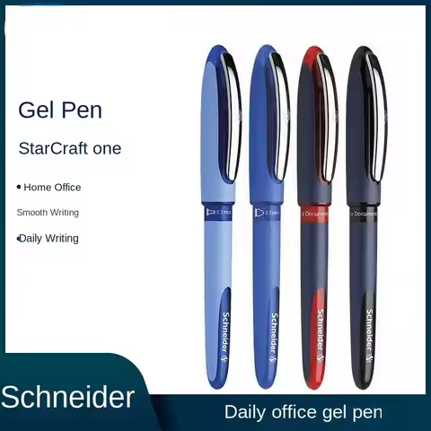 Interstellar One Office Signature Pen Neutral Pen German Schneider Black Water Pen Red Pen Super Smo