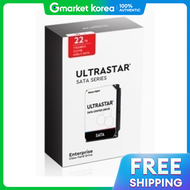 WD | WD Ultrastar DC HC570 แพคเกจกลอง 7200/512M WUH7ALE6L4 22TB (22TB x 1) (1 แพค) +ของแท+ บรรจภณฑปล