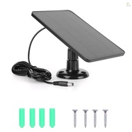 Solar Panel for Security Camera IP6 Waterproof 360 Degrees Adjustable Continuous Power with 10W 5V C